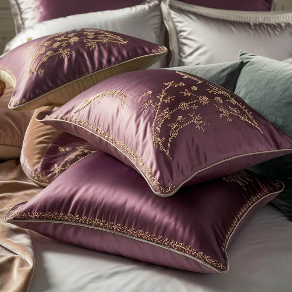 Luxurious Silk Pillow Covers